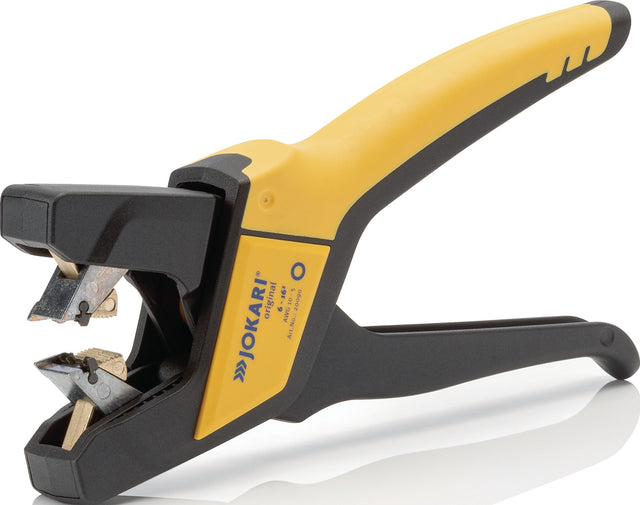 JOKARI Automatikabisolierzange Nr. 6-16² – 166 mm, 6-16 mm², für PVC & Solarleitungen