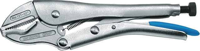 GEDORE Gripzange 230 mm mit Stellschraube und Lösehebel, Spannweite max. 32 mm