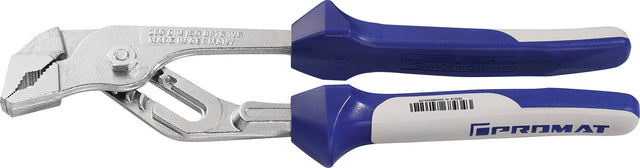 PROMAT Wasserpumpenzange 250 mm mit Rillengelenk, Spannweite 6-36 mm, poliert