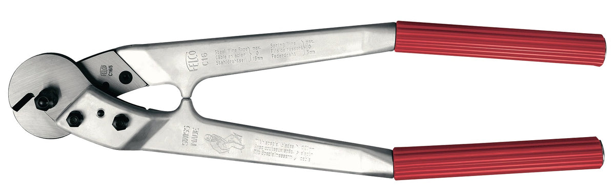 FELCO Drahtseilschere C16E 590 mm mit Kunststoffüberzug für Kabel und Stahlseile