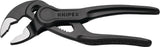 KNIPEX Cobra® XS Wasserpumpenzange 100 mm – Kompakt, Selbstklemmend, 11-fach Feinverstellung