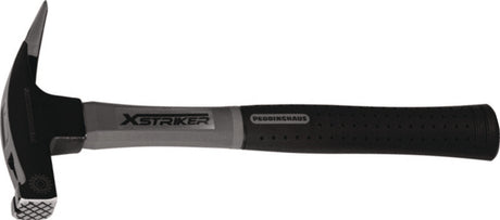 Latthammer FIRBERTEC von PEDDINGHAUS – mit Magnet, gerauter Bahn, 570 g, Glasfaserstiel