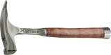 PEDDINGHAUS Ganzstahllatthammer 850g mit Magnet, gerauter Bahn und Ledergriff