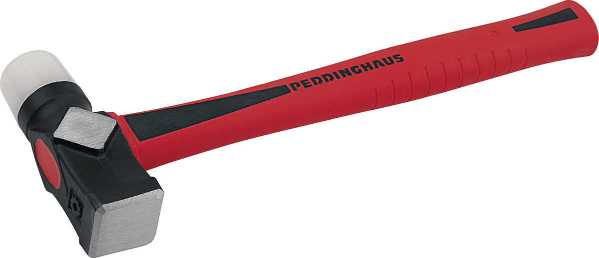 PEDDINGHAUS Schon- und Schlosserhammer ULTRATEC DUO, 32 mm Nylon-Kopf, hart/weich