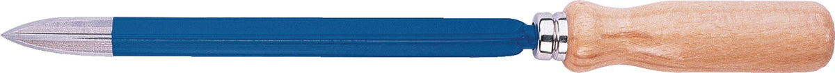 RENNSTEIG Dreikanthohlschaber Form C, 150 mm Klinge, 14 mm Dreikant, Holzheft