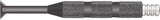 GRATTEC Rückwärtsentgrater Typ R1 für Ø 3–5,5 mm – Schwarz, Aluminiumgriff, HSS-Klinge