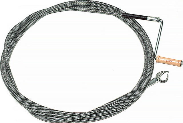 CABERE Rohrreinigungswelle 5 m doppellagig 12 mm Spirale mit 40 mm Kralle und Stahlkupplung