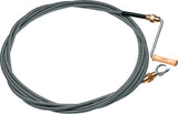 CABERE Rohrreinigungswelle 5 m doppellagig 12 mm Spirale mit 40 mm Kralle und Stahlkupplung