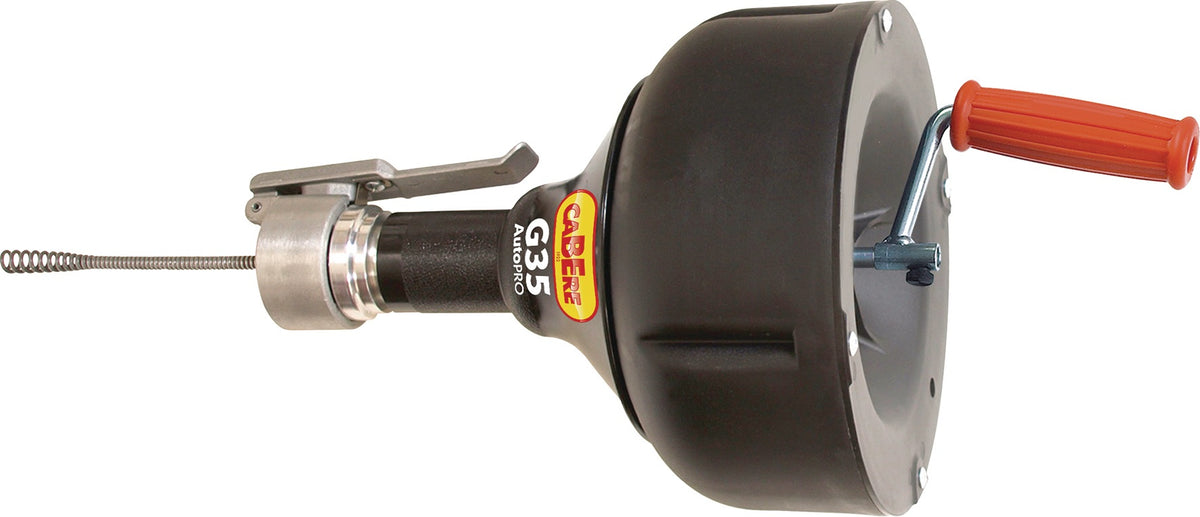 CABERE Hand-/Elektrorohrreinigungsgerät G35 Auto Pro-2 Spirale 7,5 m Ø 8 mm für Rohre bis 50 mm