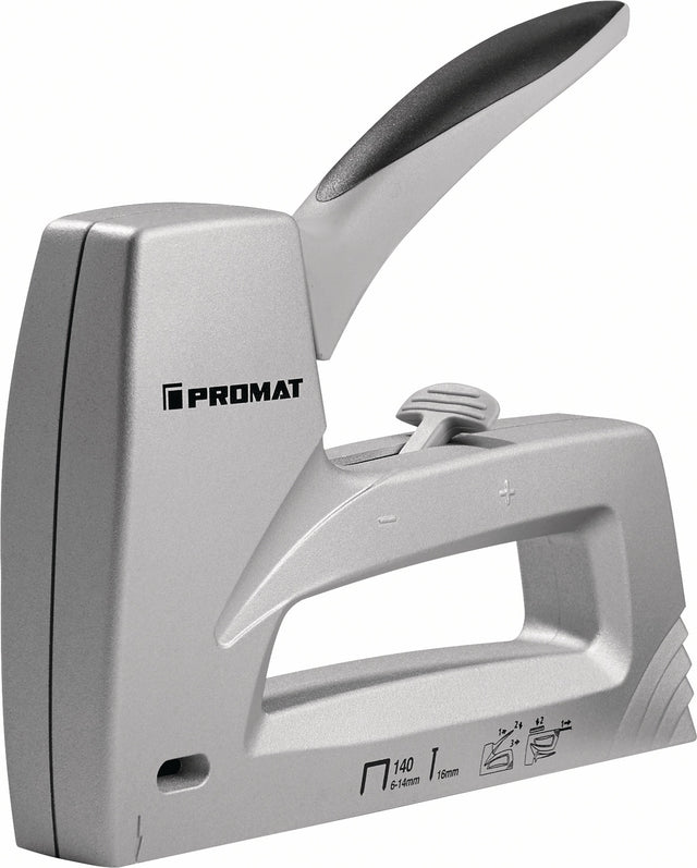PROMAT Handtacker Alu aus Aluminium-Druckguss für Klammern bis 14 mm