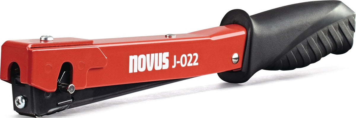 NOVUS Hammertacker J-022 Typ 37/13 (H)/4-6 – Leichter Tacker für Klammern bis 6 mm