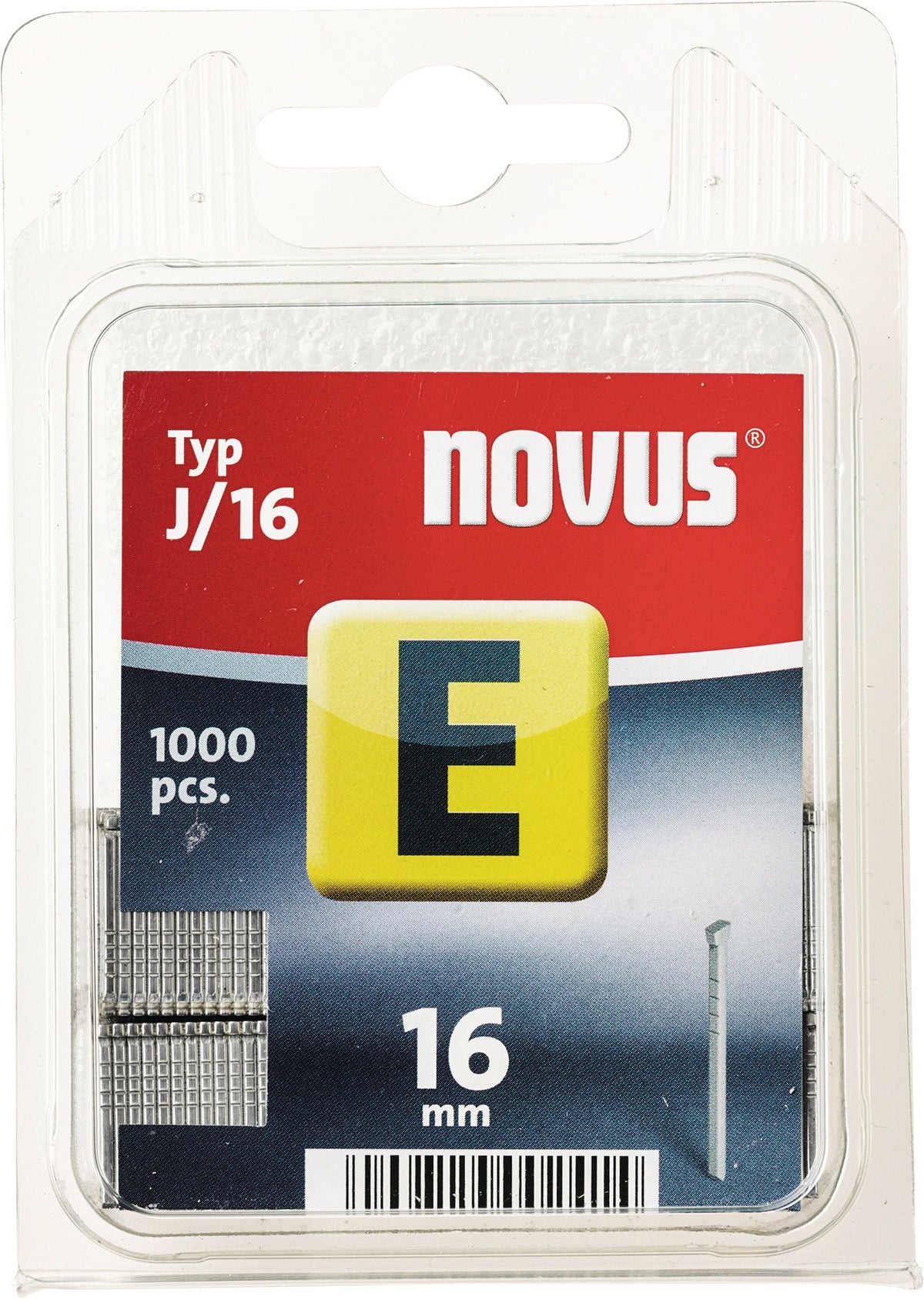 NOVUS Typ J Tackernägel 14 mm mit Kopf, 1,20 mm Draht