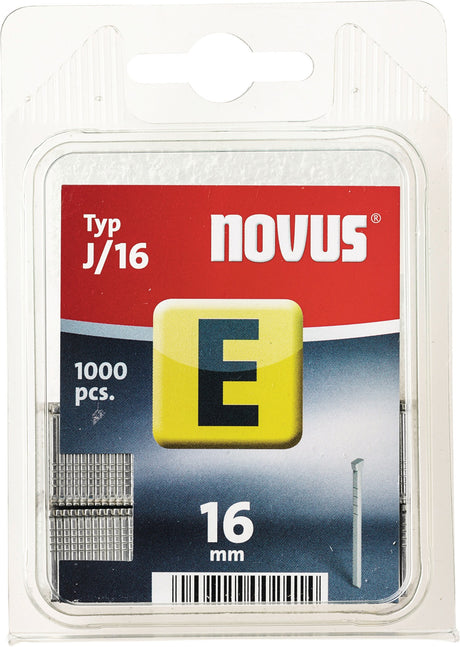 NOVUS Typ J Tackernägel 14 mm mit Kopf, 1,20 mm Draht