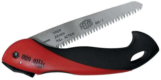 FELCO 600 Klappsäge mit 160 mm Sägeblatt – ziehender Schnitt für präzise Holzpflege