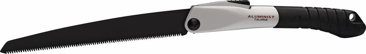 TAJIMA Klappsäge Aluminist 210 mm – Feinzugsäge mit 2K-Griff und beschichtetem Blatt