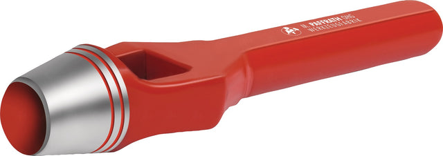 PAFFRATH Henkellocheisen 2 mm rot – Präzisions-Locheisen nach DIN 7200 A für Pappe, Leder & Gummi