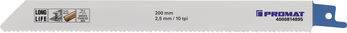 PROMAT Säbelsägeblatt 150 mm Bimetall TPI 24 für rostfreien Stahl