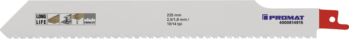 PROMAT Säbelsägeblatt 150 mm Bimetall TPI 24 für rostfreien Stahl