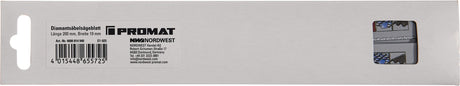 PROMAT Diamantsäbelsägeblatt 200 mm für Stahlguss, Gusseisen, Keramik und GFK – 5 Stück