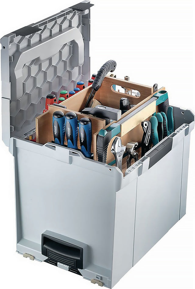 TIXIT Werkzeugsortiment 81-teilig in L-BOXX® – Mobile Werkstatt für Schreiner