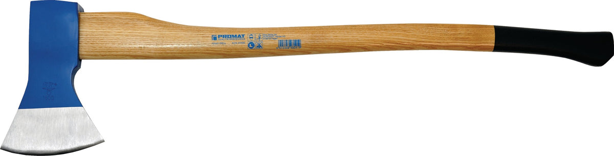 PROMAT Holzaxt Rheinische Form 1250g stahlgeschmiedet Eschenkuhfuß