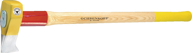 OCHSENKOPF Holzspalthammer BIG-OX® 3000 g mit Hickorystiel und ROTBAND-PLUS Sicherheitssystem