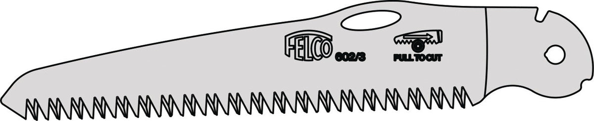 FELCO Ersatzsägeblatt 602/3 – 160 mm Blattlänge für Klappsäge 602/4000