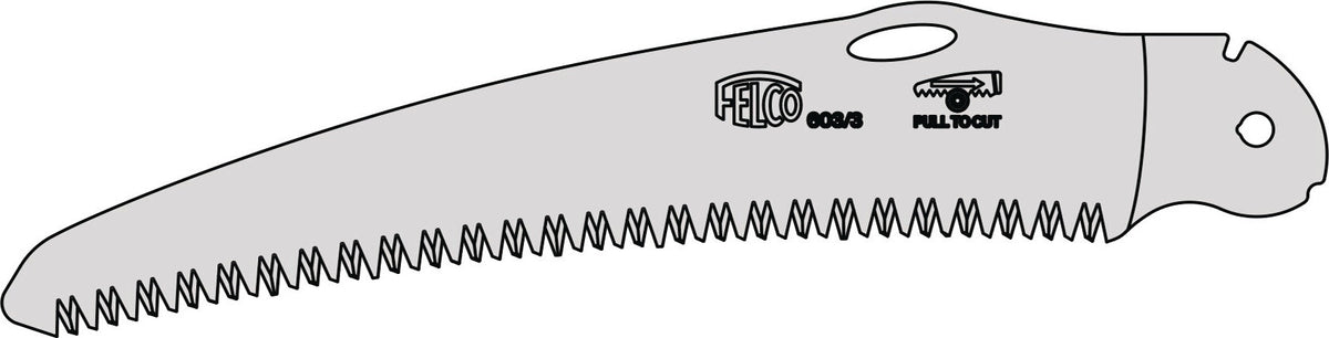 FELCO Ersatzsägeblatt 602/3 – 160 mm Blattlänge für Klappsäge 602/4000