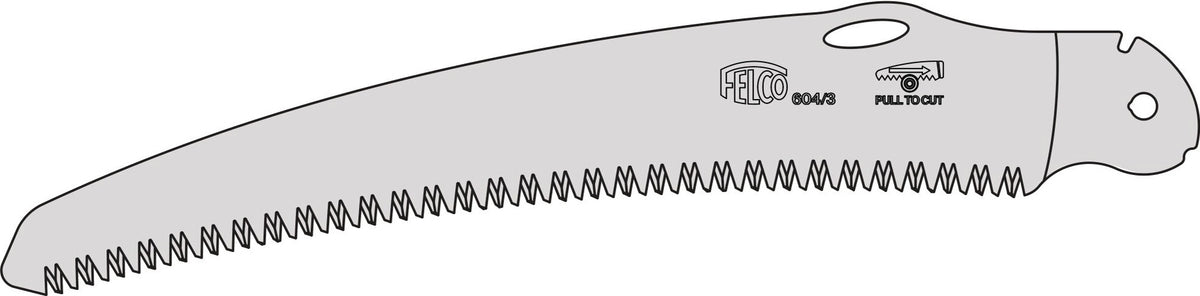 FELCO Ersatzsägeblatt 602/3 – 160 mm Blattlänge für Klappsäge 602/4000