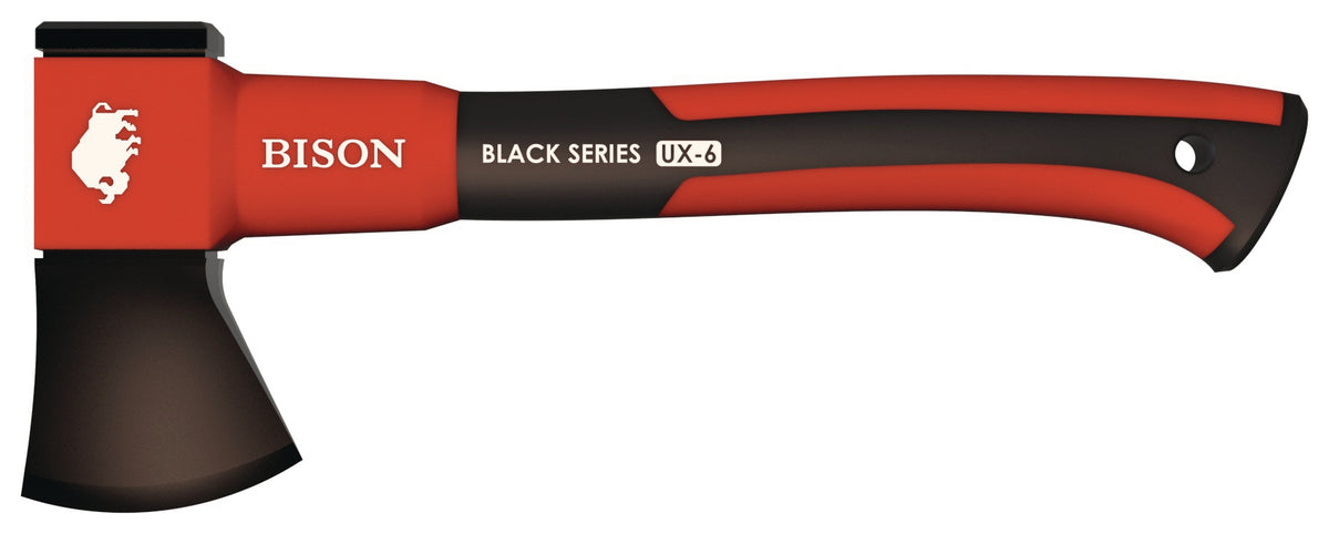 BISON Universalbeil Black Series UX6 – 1030 g, Glasfaserkern, 360 mm Stiel