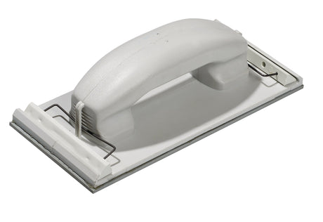 NORDWEST Handschleiferset 210 mm x 105 mm, 5-teilig, Körnung 100, mit Klemmhalterung