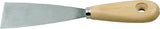 HAROMAC Malerspachtel 20 mm mit poliertem Stahlblatt und Holzheft – konisch geschliffen