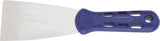 NORDWEST Malerspachtel 40 mm, hochglanz-poliert, Kunststoffheft flachoval blau