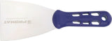 NORDWEST Malerspachtel 40 mm, hochglanz-poliert, Kunststoffheft flachoval blau