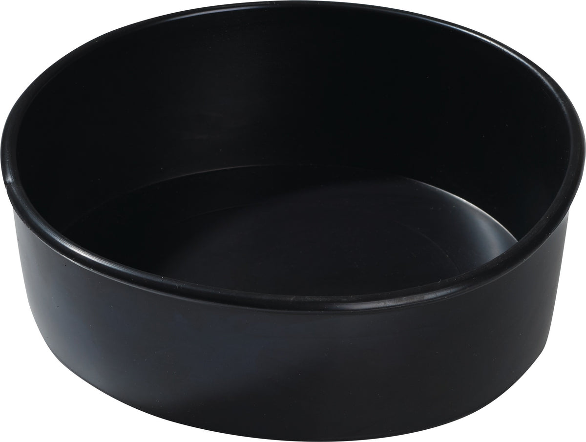 NORDWEST Gipsbecher 135 mm zylindrisch aus Gummi schwarz – Robuster Anmischbecher
