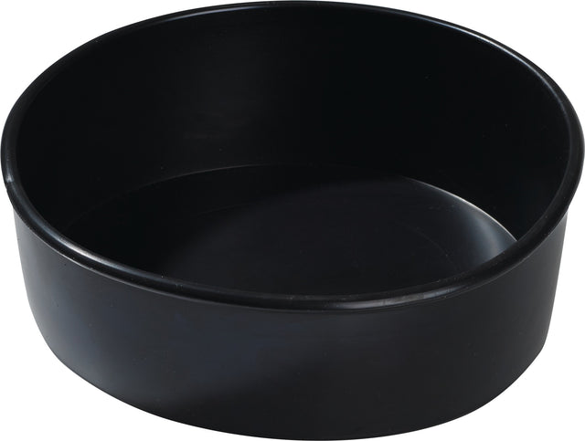 NORDWEST Gipsbecher 135 mm zylindrisch aus Gummi schwarz – Robuster Anmischbecher