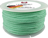 OVERMANN Maurerschnur 50 m x 1,2 mm, 25 kg Reißkraft, grün/weiß, geflochten