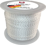 OVERMANN Maurerschnur 50 m x 1,2 mm, 25 kg Reißkraft, grün/weiß, geflochten