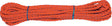 Mehrzweckseil 10 m x 8 mm orange von BRAUN – 3-schäftig gedreht nach DIN EN ISO 1346