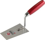 Berner Putzkelle 220 mm von SCHWAN – gehärteter Stahl, Holzheft, 80 mm breit