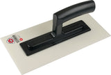 Glättekelle 280 x 130 mm von SCHWAN – Rostfreier Edelstahl mit Holzheft