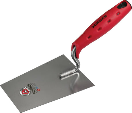 Tiroler Maurerkelle 325 x 130 mm von SCHWAN – Edelstahl, Softheft & S-Hals