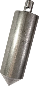 HAROMAC Senklot 75g zylindrisch aus Messing, fein geschliffene Oberfläche