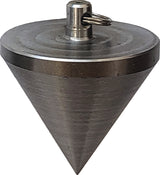 HAROMAC Senklot 75g zylindrisch aus Messing, fein geschliffene Oberfläche