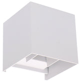 LED S LIGHT Außenleuchte Wall Light Amarill 5,5 W 450 lm IP65 weiß – warmweißes Licht