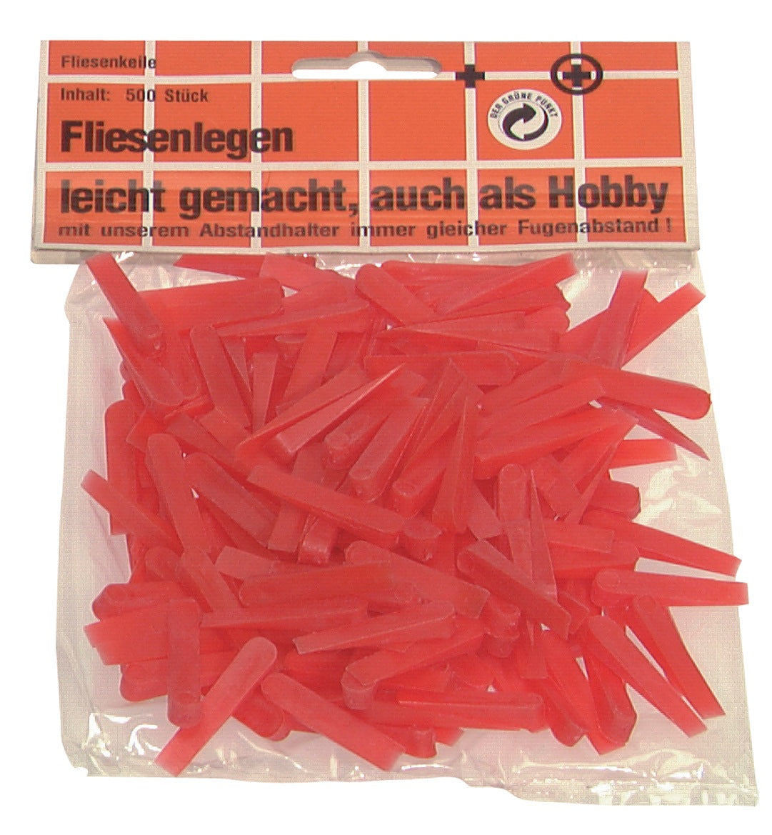 HUFA Fliesenkeil 5 x 30 mm – 500 Stück im Beutel für präzise Fliesenverlegung