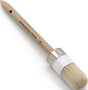 NÖLLE Ringpinsel Gr.2, helle Chinaborste, 20 mm, roher Holzstiel