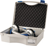 VERIBOR Saugheber-Set 60 kg, 2 Köpfe, 120 mm, Aluminium, PAK-frei – für gasdichte Oberflächen