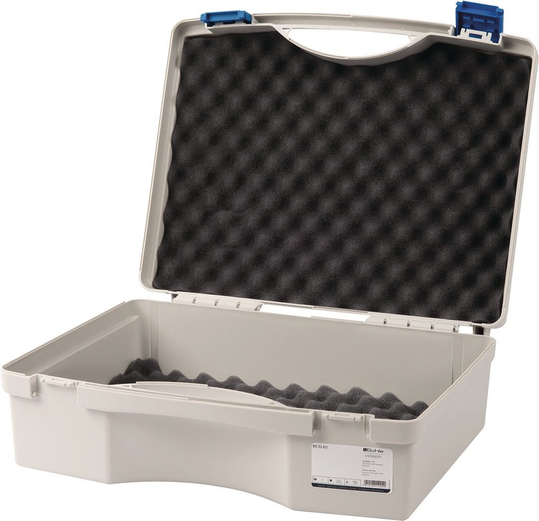 VERIBOR Saugheber-Set 60 kg, 2 Köpfe, 120 mm, Aluminium, PAK-frei – für gasdichte Oberflächen