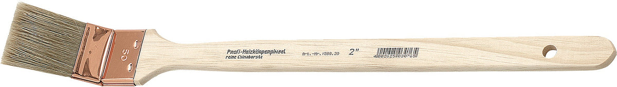 NÖLLE Heizkörperpinsel 25 mm helle Chinaborste Profi-Maler